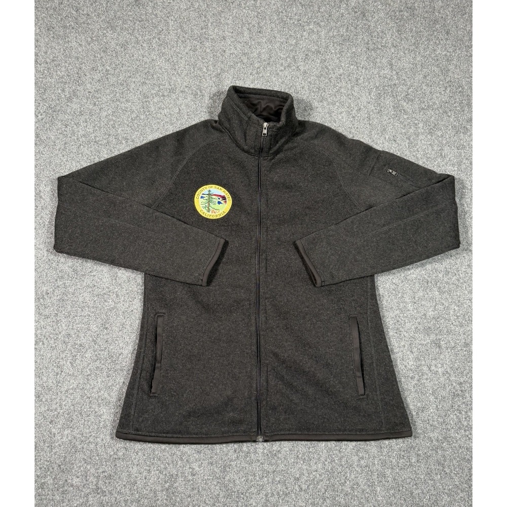 Patagonia Better Sweater Black Full Zip Fleece Women's Medium STY25542 Logo